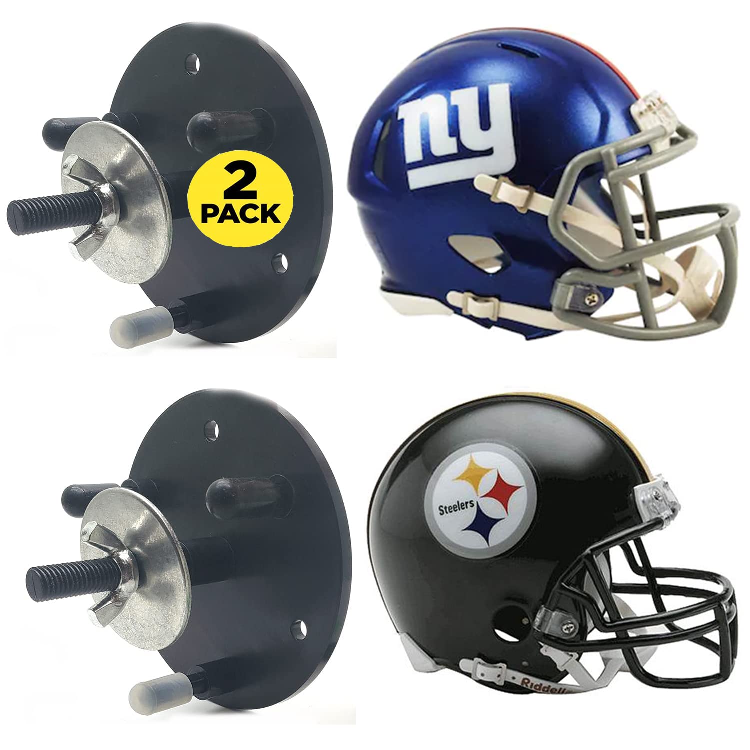 floating mini football helmet Football Helmet Wall Mount Display Floating Hover Full Size Mini Size – BH21 Enterprise